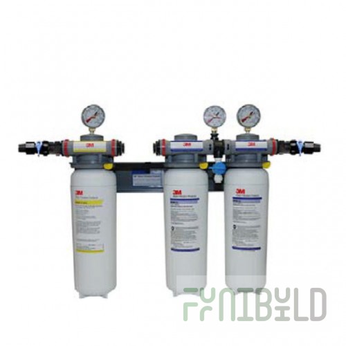 3M DIDF265-CL CARTPAK 23 Inch Water Filtration System with 3 Cartridges