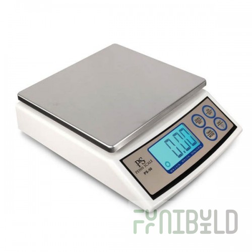Penn Scale PS-50 10 Inch Stainless Steel Portion Control Scale 50 lb Capacity