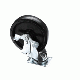 Beverage Air 401-520A 7 Inch Plate Caster With Brake for SMF Models