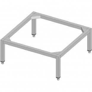 AMPTO DUO STAND 13-3/4 Inch Oven Stand for Double Stacking Bistrot 6T 10T