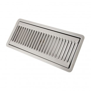 Micro Matic DP-220D-GR 12 Inch Stainless Steel Drip Tray for Glass Rinser