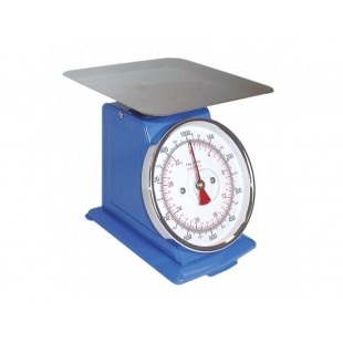 Omcan 10850 8 Inch Dial Spring Scale 2 Kg 4.4 Lb Enameled Steel with Zero Adjust Omcan 10850 8 Inch Dial Spring Scale 2 Kg 4.4 Lb Enameled Steel with Zero Adjust