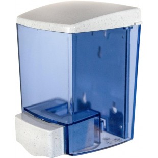 San Jamar S30TBL 30 oz Classic Soap Dispenser Wall Mount Plastic Translucent Arctic Blue