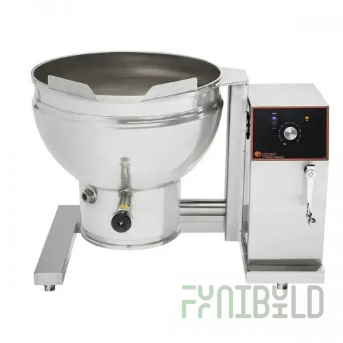 Groen DEES-40C2T 47 Inch Electric Low-Height Tilting Kettle 40 Gallon with 316 Stainless Steel