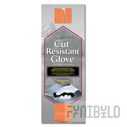 Victorinox 7.9048.9 Glove One Size Fits Most A4 Cut Protection Dyneema Orange
