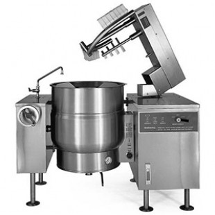 Market Forge FTM40LE 40-Quart Electric Kettle Mixer with Tilt Mechanism
