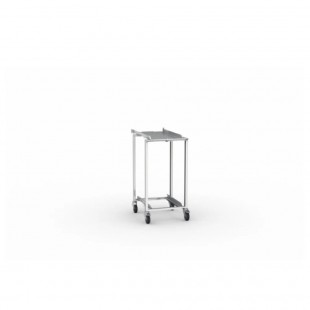 Rational 60.75.606 Transport Trolley Stainless Steel for Oven and Plate Racks Rational 60.75.606 Transport Trolley Stainless Steel for Oven and Plate Racks