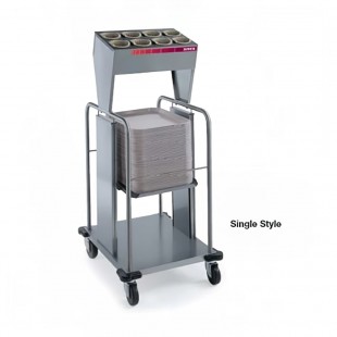 Dinex DXPIDTS1S1622 22 Inch Tray and Silverware Dispenser Mobile Design Stainless Steel Dinex DXPIDTS1S1622 22 Inch Tray and Silverware Dispenser Mobile Design Stainless Steel