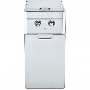 Crown Verity ICM-SB-SIBULK-1D 18 Inch Gas Cabinet Base with Dual Side Burner 20000 BTU Crown Verity ICM-SB-SIBULK-1D 18 Inch Gas Cabinet Base with Dual Side Burner 20000 BTU