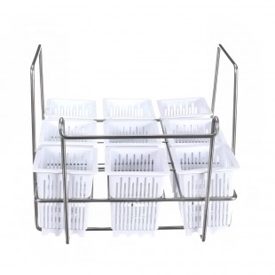 Pitco B9010006 16 Inch Stainless Steel Individual Serving Baskets to Reconstitute Pasta Pitco B9010006 16 Inch Stainless Steel Individual Serving Baskets to Reconstitute Pasta