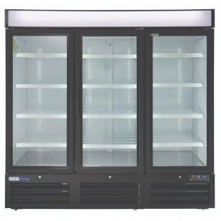 Hubert 69K-811 Kratos® Merchandiser Refrigerator Three Swing Glass Doors Hubert 69K-811 Kratos® Merchandiser Refrigerator Three Swing Glass Doors