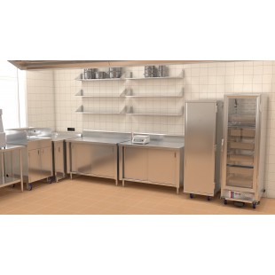 Winholt EC1832-C 21 Inch Enclosed Transport Cabinet Reinforced Aluminum with 32 Pans Winholt EC1832-C 21 Inch Enclosed Transport Cabinet Reinforced Aluminum with 32 Pans