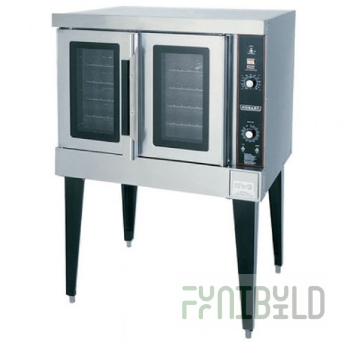 Hobart HEC501-480V 40 Inch Electric Convection Oven with Porcelain Interior