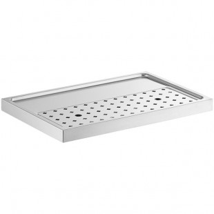 Micro Matic DP-1605-NR 23-5/8 Inch Surface Mount Drip Tray with Removable Screen Stainless Steel