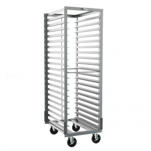Metro RD3NA37A120 Bun Pan Rack Mobile 20 Pan Capacity Aluminum with Casters Metro RD3NA37A120 Bun Pan Rack Mobile 20 Pan Capacity Aluminum with Casters