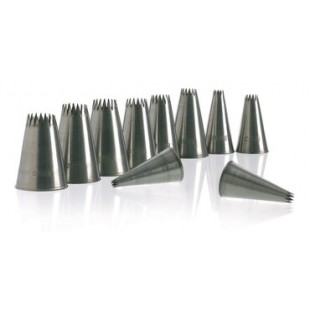 Matfer 167766 3/32 Inch Pastry Tip Stainless Steel Petit Four Pack of 2 Matfer 167766 3/32 Inch Pastry Tip Stainless Steel Petit Four Pack of 2