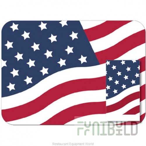 Dinex DXHR601DN01 15 Inch Dinner Napkin Stars and Stripes Design 2-Ply