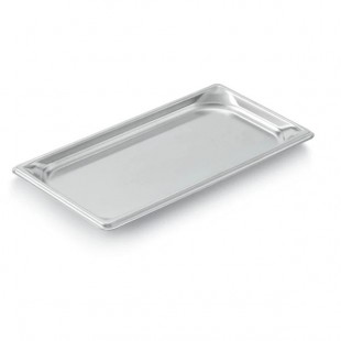 Vollrath 30302 1/3 Size Super Pan V Food Pan 22 Gauge Stainless Steel