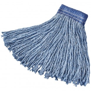 Rubbermaid FGF55700BL00 20 Oz All-purpose Blue Mop Head Cotton/rayon/synthetic Blend