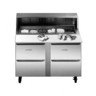 Traulsen UST7230-DD 72 Inch Dealer's Choice Compact Prep Table Refrigerator with 4 Drawers Traulsen UST7230-DD 72 Inch Dealer's Choice Compact Prep Table Refrigerator with 4 Drawers