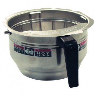 Bunn 34559.0001 7-5/8 Inch Diameter Funnel with Decals Stainless Steel