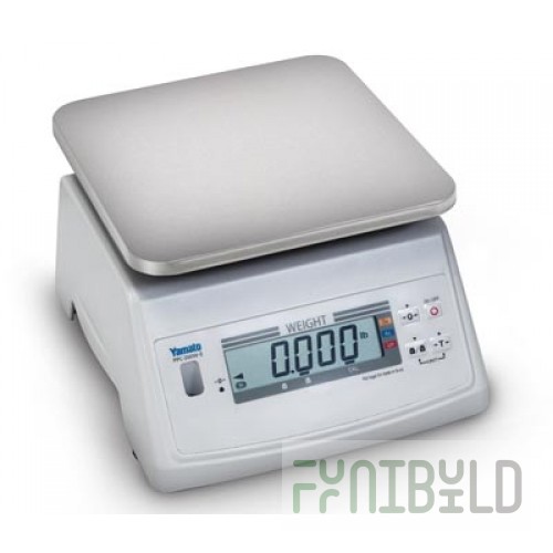 Yamato PPC-200W-II-10 9 Inch Stainless Steel Portion Control Scale with Removable Platform