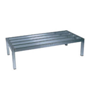 Winholt ALSQ-4-1224 24 Inch Aluminum Dunnage Rack with Tubular Design