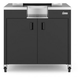Zumex 08580 PODIUM WIDE BLACK SPEED UP/S +PLUS 32 Inch Integrated Drip Tray and Wheels Zumex 08580 PODIUM WIDE BLACK SPEED UP/S +PLUS 32 Inch Integrated Drip Tray and Wheels
