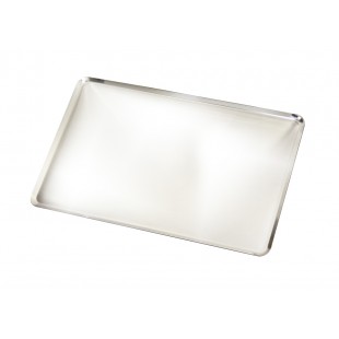 Louis Tellier 814590 23 Inch Pastry Sheet Coated Stainless Steel with Smooth Edges
