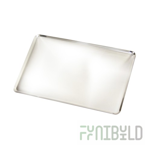 Louis Tellier 814590 23 Inch Pastry Sheet Coated Stainless Steel with Smooth Edges