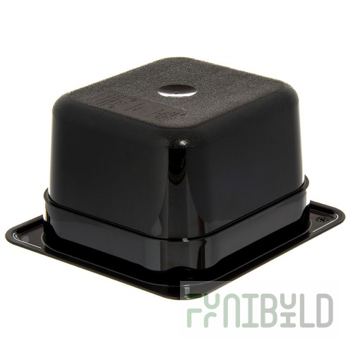 Carlisle 3088403 10 Inch High Heat Hot Food Pan Polyether Sulfone Black Chip Resistant