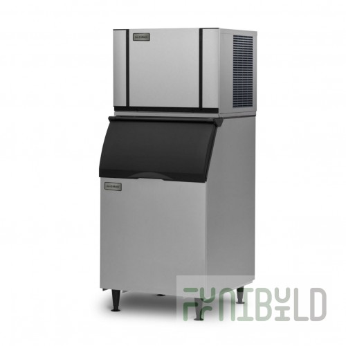 Ice-O-Matic CIM0430FAS Elevation Series Air-Cooled Modular Cube Ice Maker Full Size Cubes with SafeIce 435 Lb/Day