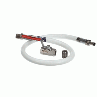 Perfect Fry 2DT931-C Oil Drainage Kit for Ventless Fryers Stainless Steel