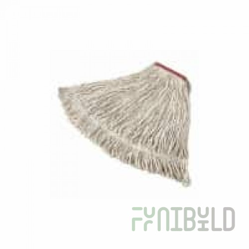 Rubbermaid Commercial Products FGV15600WH00 5 Inch Cotton Mop Head All-purpose White