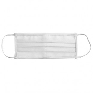 Mercer Culinary M69011WH 8-3/4 Inch Pleated Face Mask Fluid-Resistant White Mercer Culinary M69011WH 8-3/4 Inch Pleated Face Mask Fluid-Resistant White