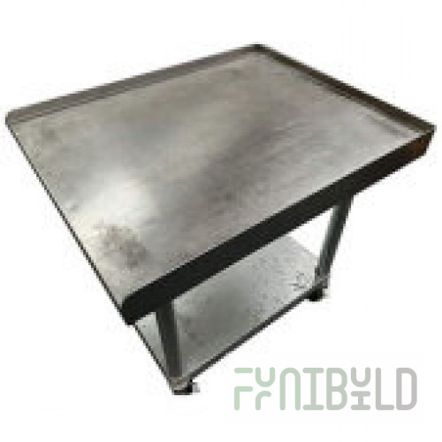 HDEQUIP-LITE-BF 24 Inch Stainless Steel Equipment Stand for GF5 RAF Units