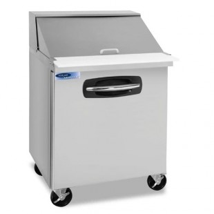 Nor-Lake NLSMP27-12 27-1/2 Inch Refrigerated Counter Mega Top Salad Unit 6.7 cu - 1 Section Nor-Lake NLSMP27-12 27-1/2 Inch Refrigerated Counter Mega Top Salad Unit 6.7 cu - 1 Section