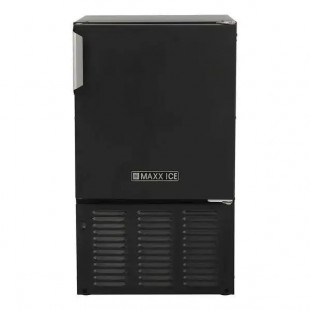 Maxximum MMAR25B Air-cooled Ice Maker Cube-style Free-standing Black 25 Lb/Day Maxximum MMAR25B Air-cooled Ice Maker Cube-style Free-standing Black 25 Lb/Day