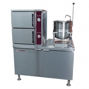 Southbend DCX-2S-10 Convection Steamer/Kettle Direct Steam (2) Compartment