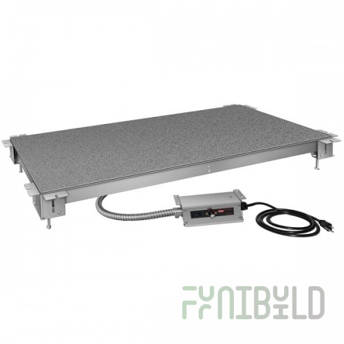 Hatco HSBF-SS-3018 30 Inch Heated Base Shelf Built-in Simulated Stone