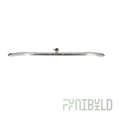 Alpine Industries ALP443-24 24 Inch Squeegee Industrial Duty Curved Blade Rubber and Steel