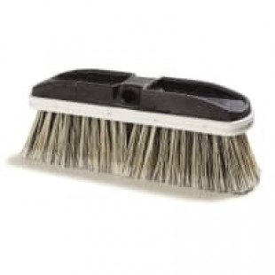 Carlisle 3646700 10 Inch Oblong Window Brush Tampico Bristles Handleless White