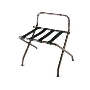 Central Specialties 1055WA-BL 24-1/4 Inch Luggage Rack High Back Walnut Finish Central Specialties 1055WA-BL 24-1/4 Inch Luggage Rack High Back Walnut Finish