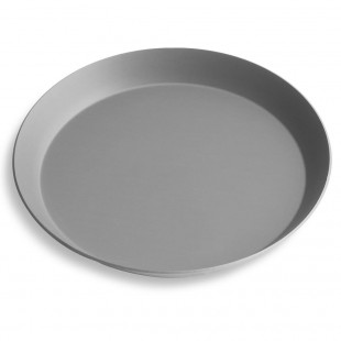 Vollrath PC15SHC 15 Inch Diameter Press Cut Aluminum Pizza Pan with Hard Coat Finish Vollrath PC15SHC 15 Inch Diameter Press Cut Aluminum Pizza Pan with Hard Coat Finish