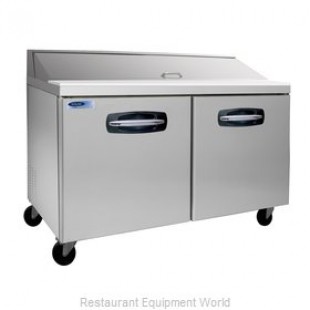 Nor-Lake NLSP60-16 60 Inch Refrigerated Counter 15.9 Cubic Feet Sandwich and Salad Prep Nor-Lake NLSP60-16 60 Inch Refrigerated Counter 15.9 Cubic Feet Sandwich and Salad Prep