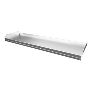 Lincoln L1612 25 Inch Long Entry Shelf Stainless Steel with Aperion 12 Inch