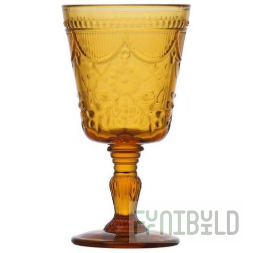 Fortessa RRPG.DEBUAM.03 10 Oz Goblet Bone China Amber 24 Packs