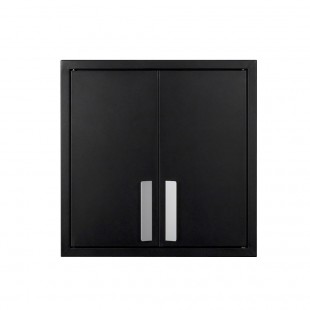 Summit CAB18TALLBLK 18 Inch Wall Cabinet Hinged Doors Stainless Steel Black Painted Summit CAB18TALLBLK 18 Inch Wall Cabinet Hinged Doors Stainless Steel Black Painted