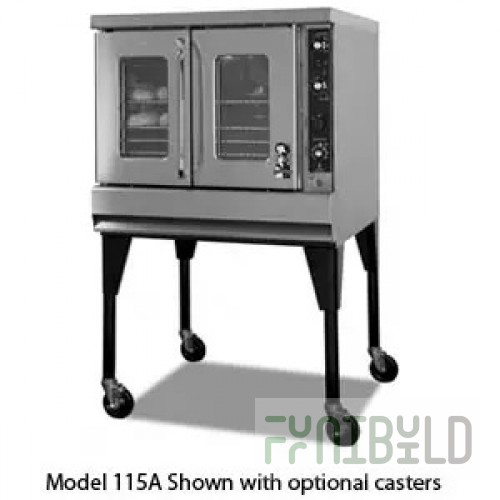Montague Company 115Z 38 Inch Convection Oven Gas with Thermostatic Controls 115000 BTU