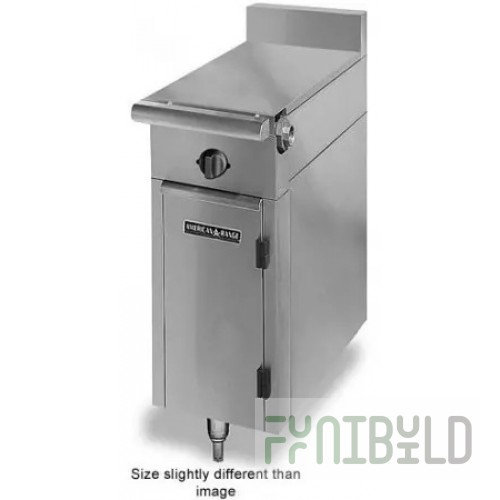 American Range HD34-23TG-1HT-1C_LP 34 Inch Gas Range with 23 Inch Griddle and Convection Oven
